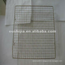 Galvanized barbecue grill wire mesh